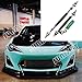 2 X SUNDELY® Front Bumper Lip Diffuser Splitter Strut Support Tie Bar Rod Universal Adjustable (Carbon Fiber, 4.5