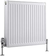 Milano Compact Type 22 Double Panel Radiator 600x600mm White Convector