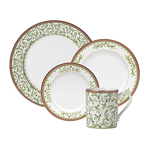 Mikasa Holiday Traditions Dinnerware Set with Mugs (48 Piece) Dinnerware Sets