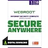 Webroot Internet Security Complete 2022 | Antivirus Software against Computer Virus, Malware, Phishing and more | 10-Device | 1-Year Protection | Download