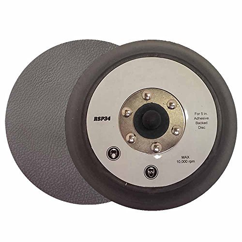 Superior Pads & Abrasives RSP34 5" Dia No Vacuum Holes PSA/Adhesive Back Sander Pad Replaces OEM# 13700, A14390 & 699999