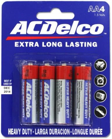 4-Pack AC Delco ""AA"" Batteries Case Pack 24 Computer, Electronics