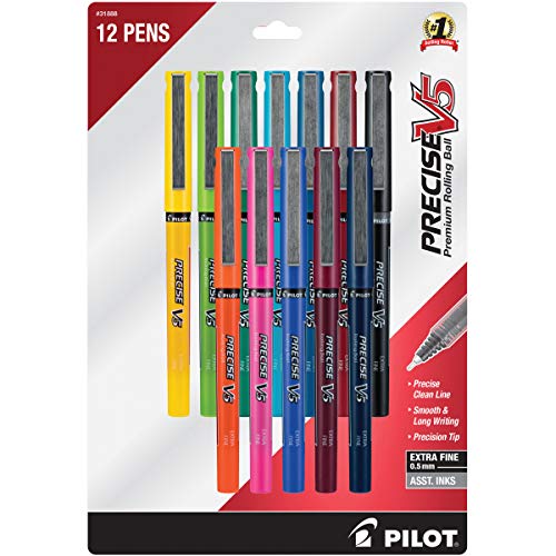 PILOT Precise V5 Stick Pens Fine Point