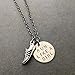 RUN LIKE A GIRL Necklace on 18 inch Gunmetal Chain - Pewter Running Shoe Charm with Hand Stamped Round Nickel Silver Charm