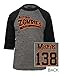 Misfits Astro Zombies Grey Baseball Jersey T-shirt