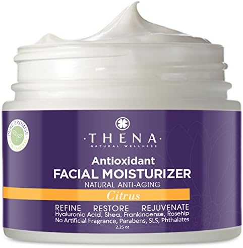 Antioxidant Rich Face Moisturizer Night Repair Anti-aging Cream For Dry Sensitive Skin, Ultra Moisturizing Nourishing With Organic Shea Butter Hyaluronic Acid Vitamins Natural Facial Lotion Women Men