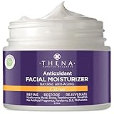 Antioxidant Face Moisturizer Night Repair Anti-Aging Cream for Dry Sensitive Skin, Ultra Moisturizing Nourishing with Organic Shea Butter Hyaluronic Acid Natural Facial Lotion Women Men