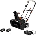 Worx 40V 20" Cordless Snow Blower Power Share with Brushless Motor - WG471 (Batteries & Charger Included)