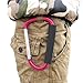 Shells Red Largest Snap Hook Stroller Hook Hanger Bags Holder Carrier
