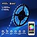 Zombber Smart WiFi LED Lights Strip Kit with Remote / WiFi Controller / Power Supply, Alexa / Google Home Controlled, 16.4 Foot 150 Leds 5050 RGB Muliticolor Dimmable Bedroom TV Backlight