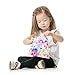 Bumkins Sandwich Bag / Snack Bag, Reusable Fabric, Washable, Food Safe, BPA Free, 7x7 – Watercolor