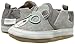 Robeez Boys' Loafer, Brainy Bear Grey, 12-18 Months M US Infant