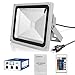 Warmoon Outdoor Flood Lights, 30W RGB Color Changing Waterproof Security LED Light with 3-Prong US Plug & Remote Control