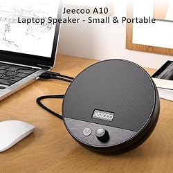 Jeecoo A10 Wired USB Laptop Speakers Bluetooth