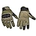 REEBOW TACTICAL Army Military Hard Knuckle Tactical Combat Full Finger Gloves, Small, Army Green