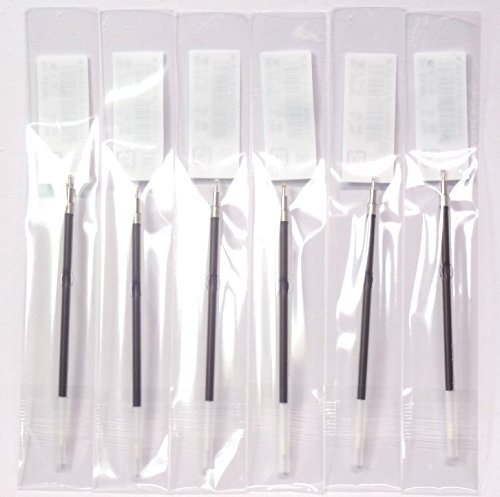 Ohto 0.7mm Black Oil-based Ink Refill (No.897NP), for Ohto Needle Point Ballpoint Pen, Ã— 6 Packs/total 6 pcs (Japan Import) [Komainu-Dou Original Package]
