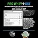 PERFORMIX Pro WHEY + SST Protein Powder with Time-Release Caffeine and Super Suspension Thermogenic - 1lb Mint Chocolate Chip