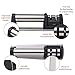 Kitchen Knife Sharpener - 2-Stage Knife Sharpening Tool Helps Repair Dull Stainless Steel Blades - Restore Straight Serrated Knives for Chef - Anti-Slip base
