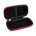 Hermitshell Hard EVA Travel Red Case Fits Anker Astro E1 5200mAh / 6700mAh / Anker PowerCore II 6700 Candy bar-Sized Ultra Compact Portable Charger