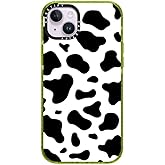 CASETiFY Impact iPhone 14 Plus Case [4X Military Grade Drop Tested / 8.2ft Drop Protection] - Cow Print - Kiwi