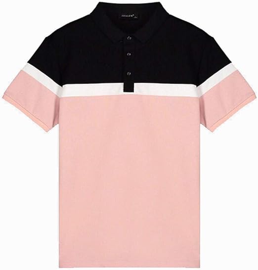 camisas polo rosa para hombre