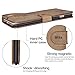 CORNMI Design for i5 Case, Premium Vintage Flip Wallet Leather Magnetic Closure Cover Skin for i5S with Card Slots, Cash Compartment and Wrist Strap(Light Brown)