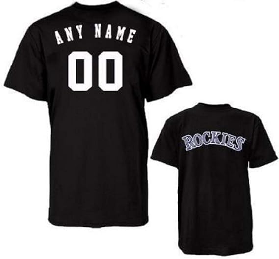 Rockies custom jersey Clearance