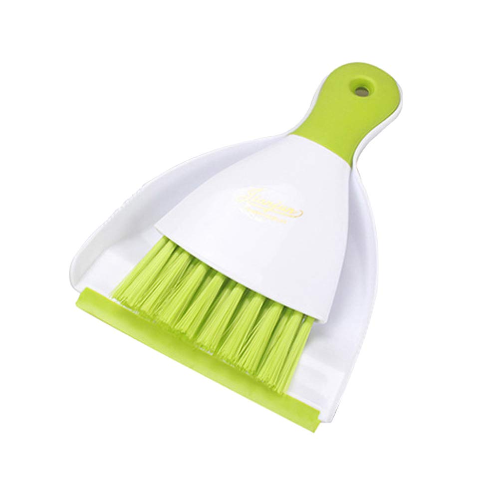 Practical Plastic Mini Broom and Dustpan Set, Desktop Pets Nest Cage Cleaning for Reptile-Rabbit-Guinea Pig-Hedgehog-Hamsters and Other Small Animals Cleaning Tool Set