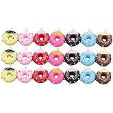 Topflier Colorful Donut Charms Resin Donut Charms For Jewelry Making Earring Necklace 28 PCS