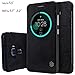 Asus Zenfone 3 (5.5” ZE552KL) Flip Case, Nillkin Qin Series Smart Sleep PU Leather Slim Thin Flip Cover Phone Case Shockproof Hard Drop Protection Anti-Scratch Anti-Fingerprint Case (Qin Black)