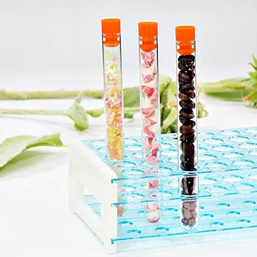 ULAB Scientific Detachable Test Tube Rack for Tubes of Dia.≤17mm, 50 Holes, PS Material, UTR1001 - Thumbnail 3