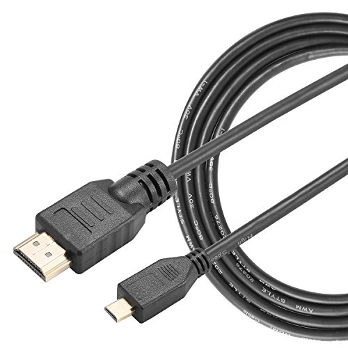image for Luxebell High Speed HDMI HD Video Cable for Gopro Hero 5 4 Black Silve