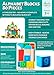 Alphabet Wooden Building Blocks Set with Case - Brightly Colored Educational 80 pc Stacking Block Set for Toddlers & Kids Age 3 & 4 Old - Made from Durable Beech & Juniper Wood Pieces