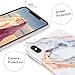 Imikoko iPhone Xs Max Case, iPhone Xs Max Marble Case, Matte Finish Slim Soft Flexible TPU Marble Pattern Cover for Apple iPhone Xs Max 6.5
