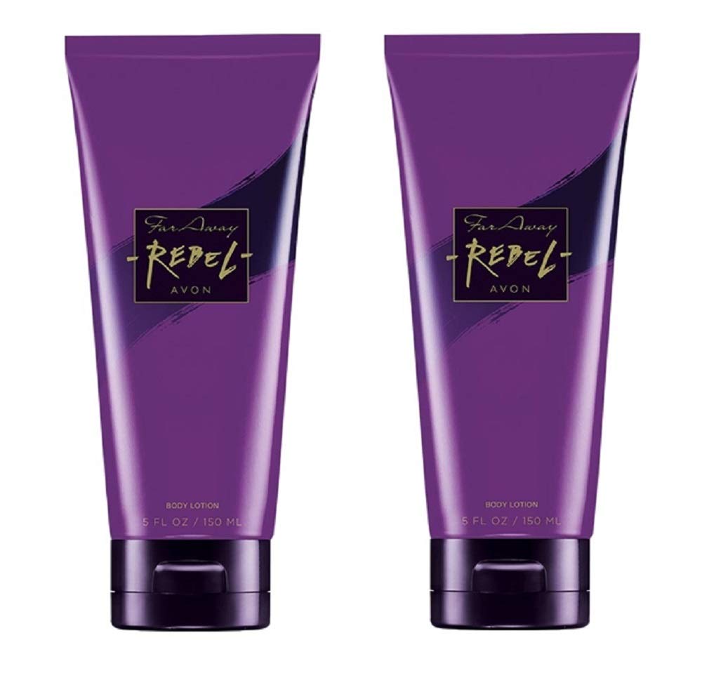 Pack of 2 Avon Far Away Rebel Body Lotion x 150ml