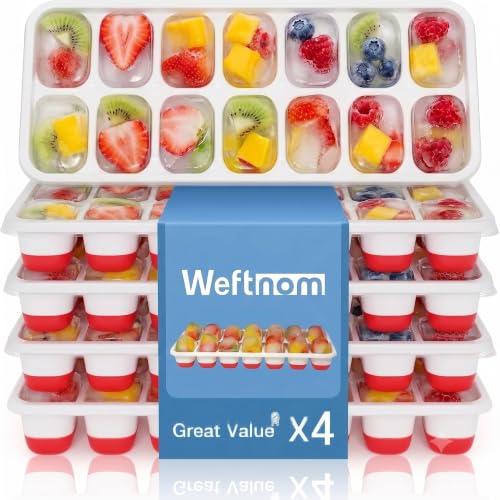 Weftnom Ice Cube Trays Lids
