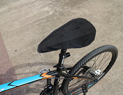 Foneso Gel Bike Seat Cover Bike Saddle Cushion Extra Soft Gel Bicycle Seat with Waterproof Cover - Thumbnail 6