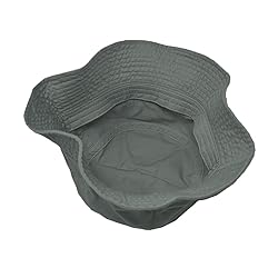 Glory Max Unisex Solid Color 100% Cotton Bucket Hat