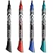 Quartet Dry Erase Markers, EnduraGlide, Fine Tip, BOLD COLOR, Assorted COLOR, 4 Pack (5001-17M)