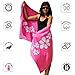 Tuvizo Beach Towel - Microfiber Quick Dry Sand Free Oversized Towels with Travel Bag 71 x 31” (Fuschia)