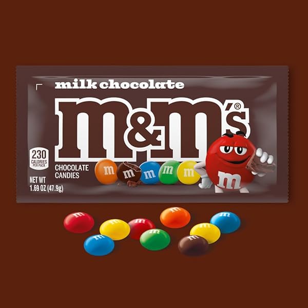M&M’S, MILK CHOCOLATE, 1.69 OZ