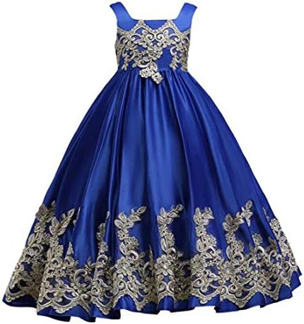 Girls Dresses Princess Pageant Kids Prom Party Bridesmaid Ball Gown