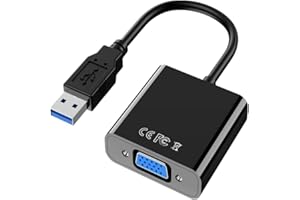 USB 3.0 to VGA Adapter, Built-in-Driver, Easy to Use, Multi-Display Video Converter- PC Laptop Windows 7/8/8.1/10,Desktop, La