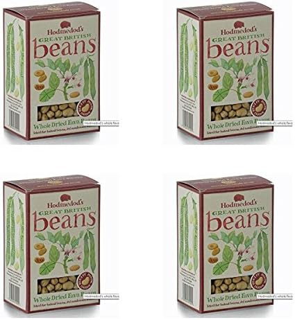 (4 PACK) - Hodmedods Whole Dried Fava Beans| 500 g |4 PACK - SUPER SAVER - SAVE MONEY