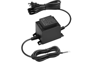 Arkare 12V Low Voltage Transformer for Landscape Lights 60W 110V/120V to 12V AC Transformer 5A Power Supply Waterproof Outdoor Low Voltage Converter for LED Landscape Spotlight Fountain Lighting