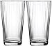 Circleware Huge Set of 16, 8-15.7 oz & 8-12.5 oz, Highball Tumbler Drinking Glasses and Whiskey Cups, Home & Kitchen Party Glassware for Water, Beer, Juice, Ice Tea, Bar Beverages, 8 8, Spectrum