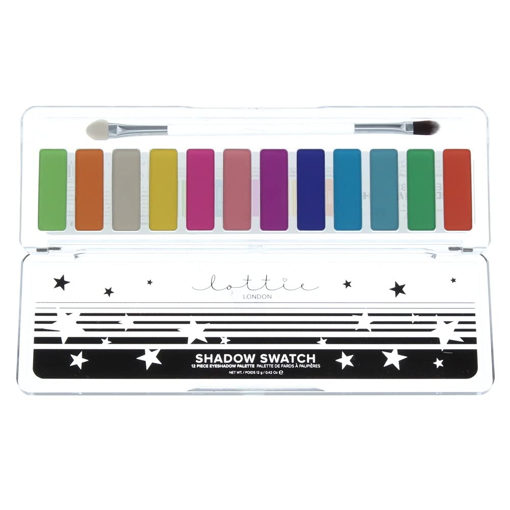Lottie London Shadow Swatch Eyeshadow Palette - The Rainbows