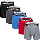 Counting Stars Mens Boxer Briefs Cotton Mens Underwear Men Pack Long Legs Men's Boxer Briefs S M L XL XXL