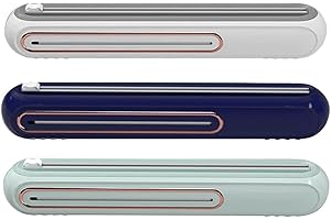 Violiica Plastic Wrap Cutter Dispenser with Safety Blade Cling Film, Baking Paper and Tin Foil, Refills up to 4in Diameter, A