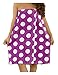 Terry Cotton Shower Wrap for Womens - One Size, Light Purple